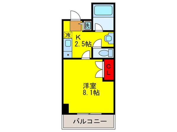 グリーンハイツ豊川ⅡAの物件間取画像